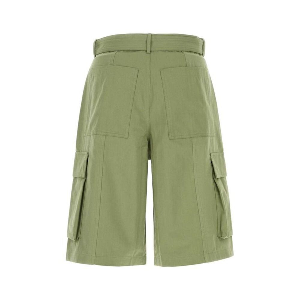 MAISON KITSUNE Cargo Shorts Men GREEN Pants